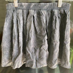 BM Washed black casual skirt